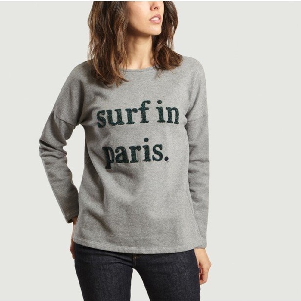 Cuisse de Grenouille Surf in Paris Sweatshirt
